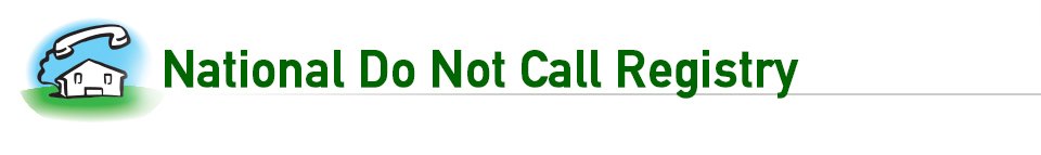 National Do Not Call Registry